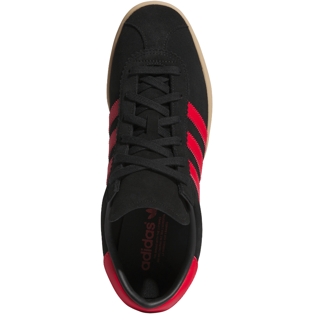 adidas Stadt - Black / Better Scarlet
