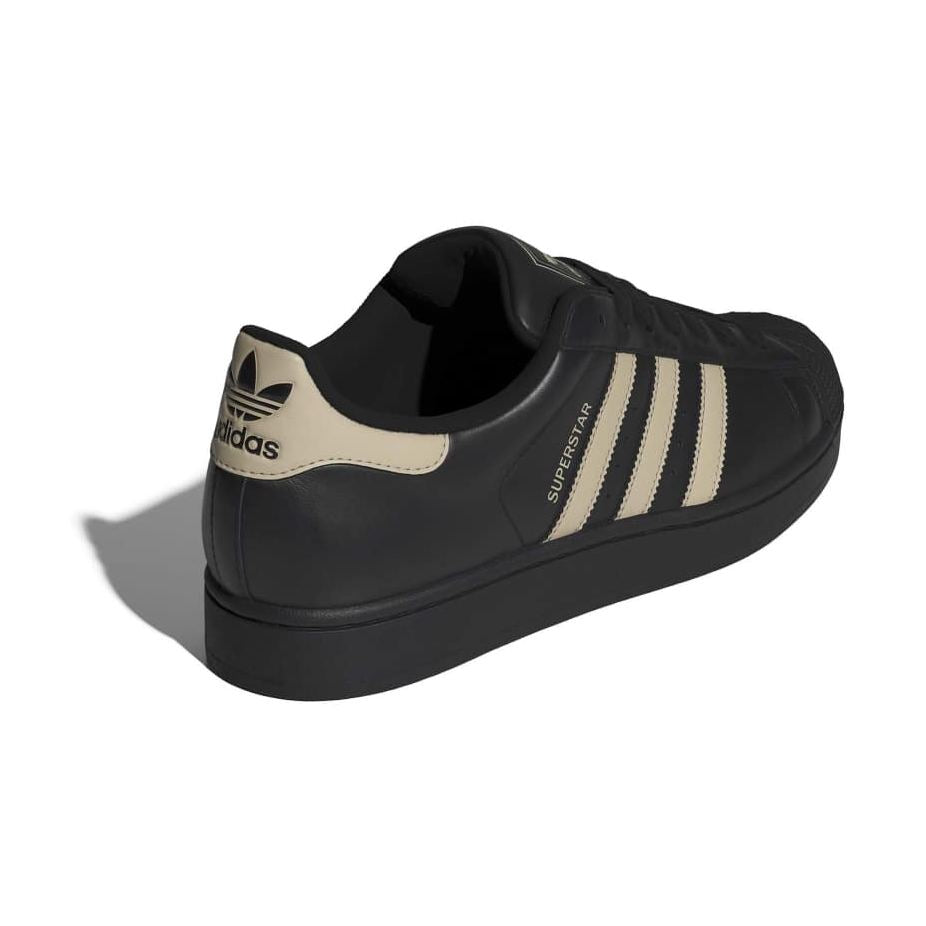 adidas Superstar II - Core Black / Stone Khaki / Core Black