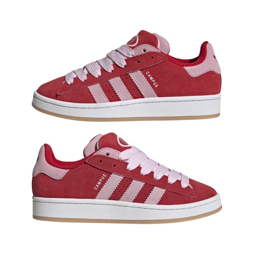 adidas Double Womens Campus 00s - Better Scarlet / Clear Pink / White