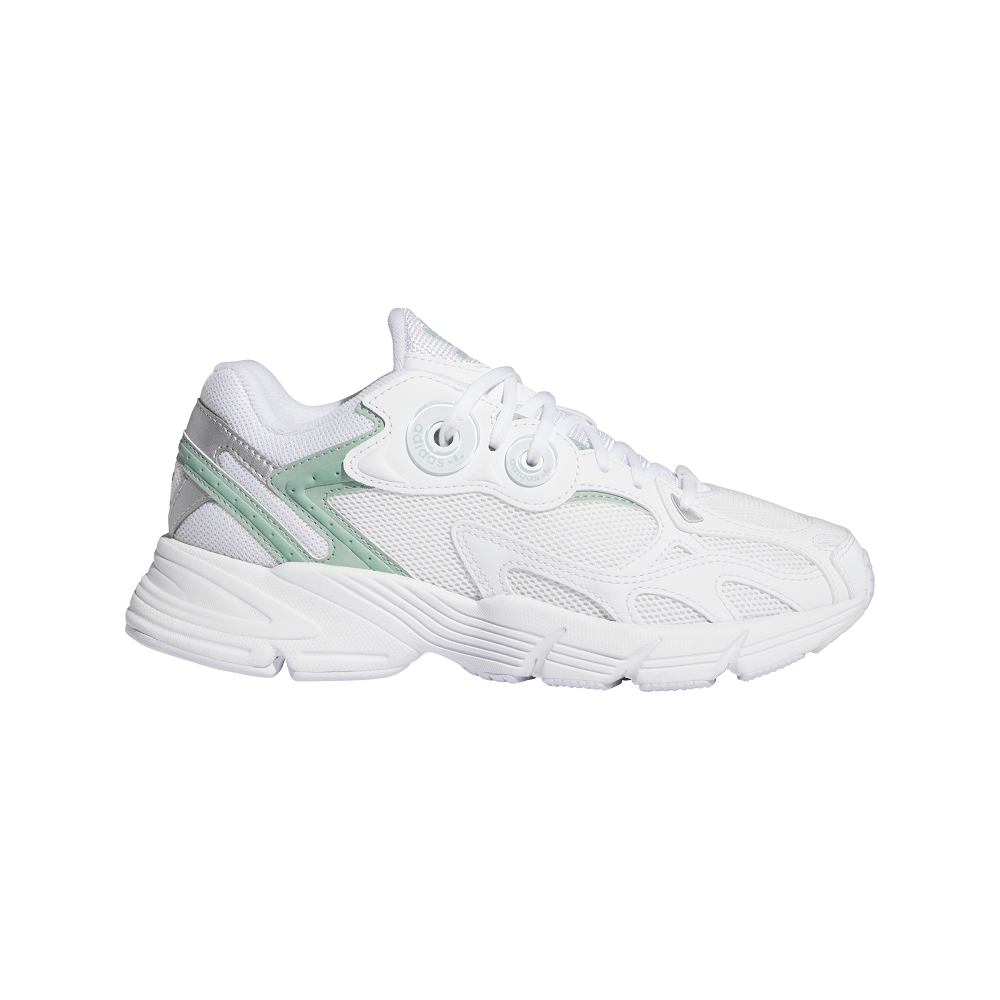 adidas Womens Astir - White / Hazy Green / Silver