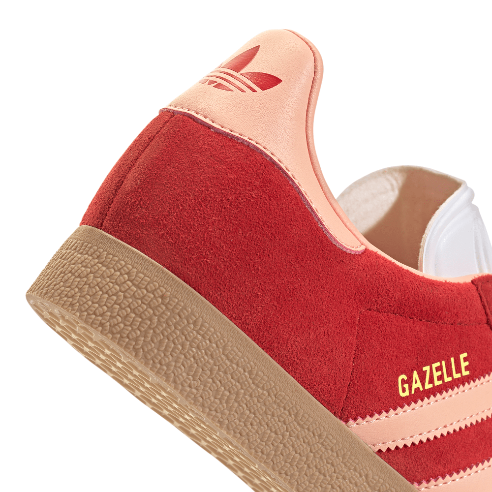 adidas Womens Gazelle - Better Scarlet / Glow Pink