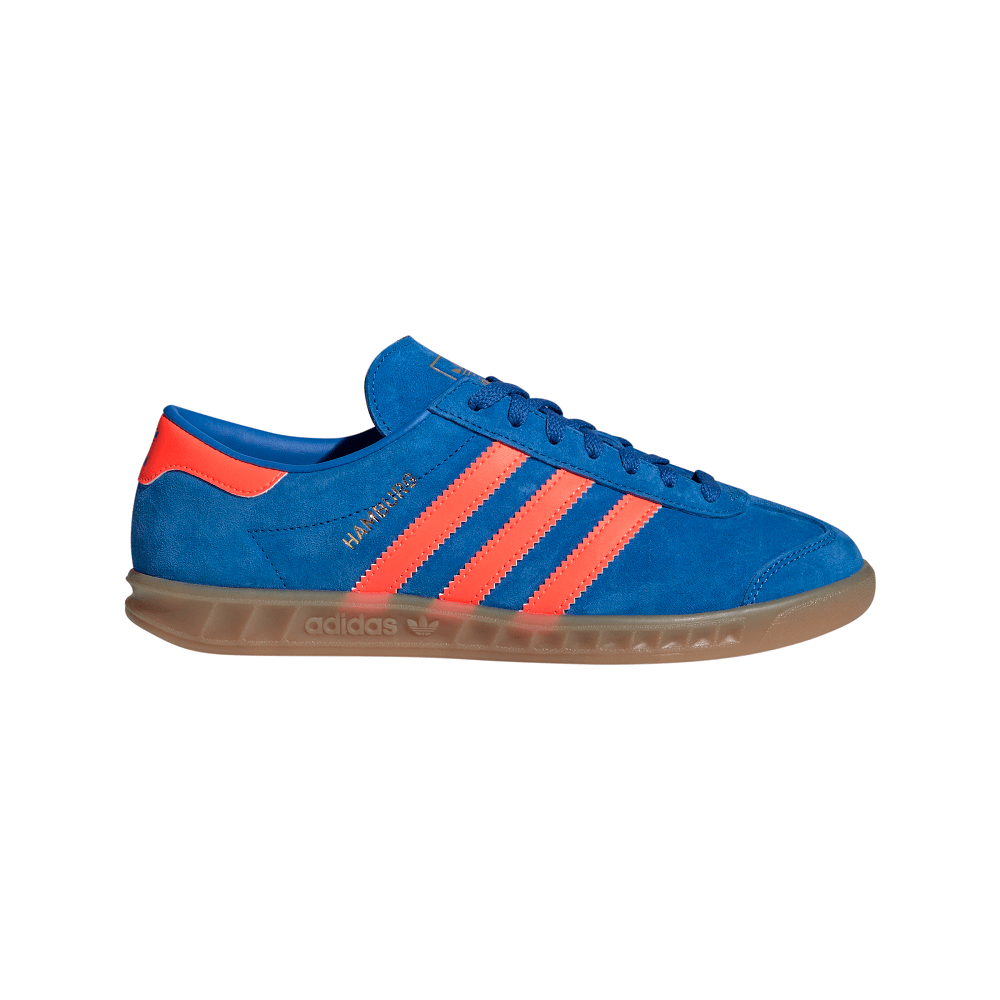 adidas Womens Hamburg - Blue / Orange / Gum