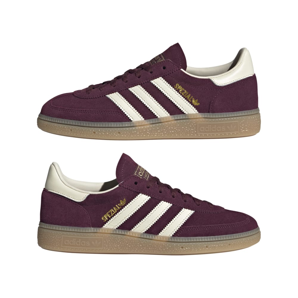 adidas Womens Handball Spezial - Maroon / White / Gold