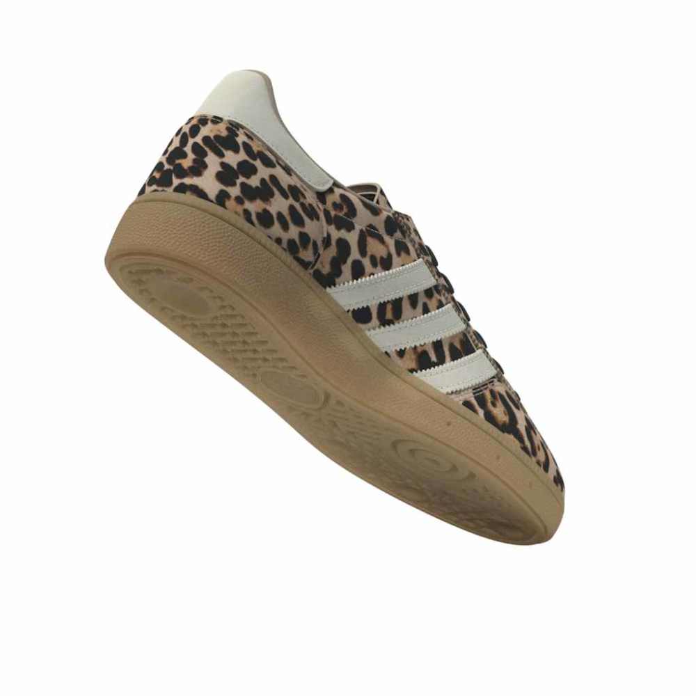 adidas Womens Leopard Print Handball Spezial - Beige