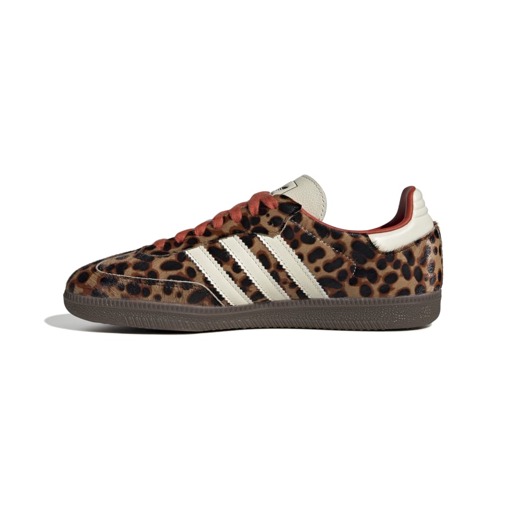 adidas Samba OG (Leopard) - Core Black / Preloved Red / Cream White