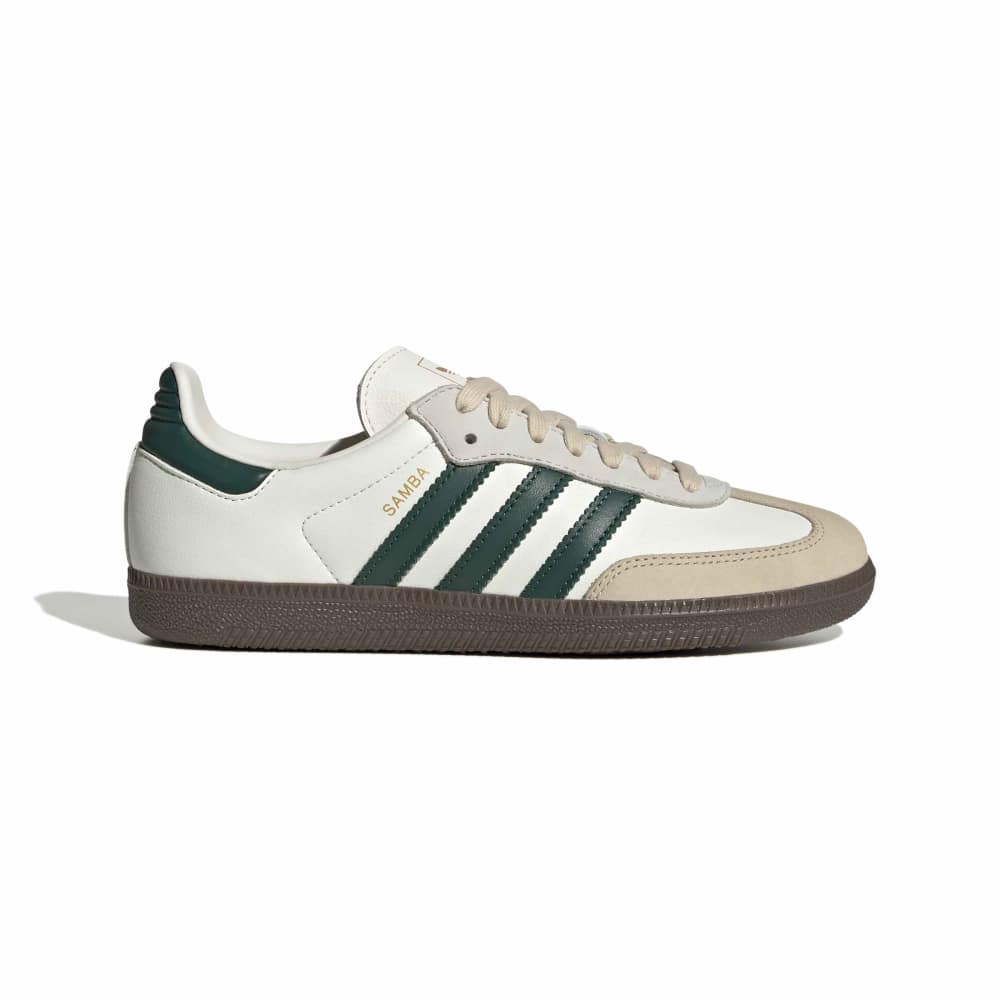 adidas Womens Samba OG - Off White / Collegiate Green / Sand Strata