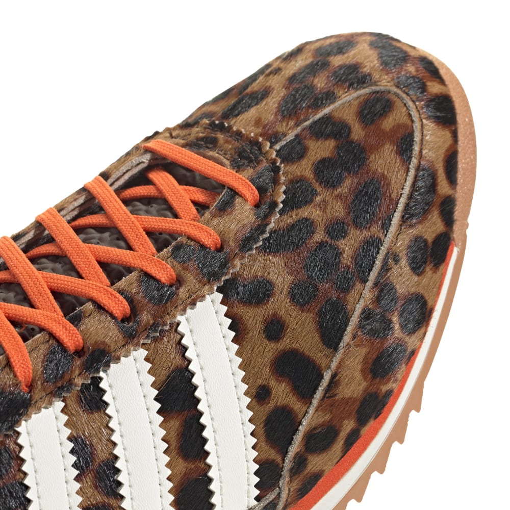 adidas Womens SL 72 - Dark Brown / Off White / Semi Impact Orange