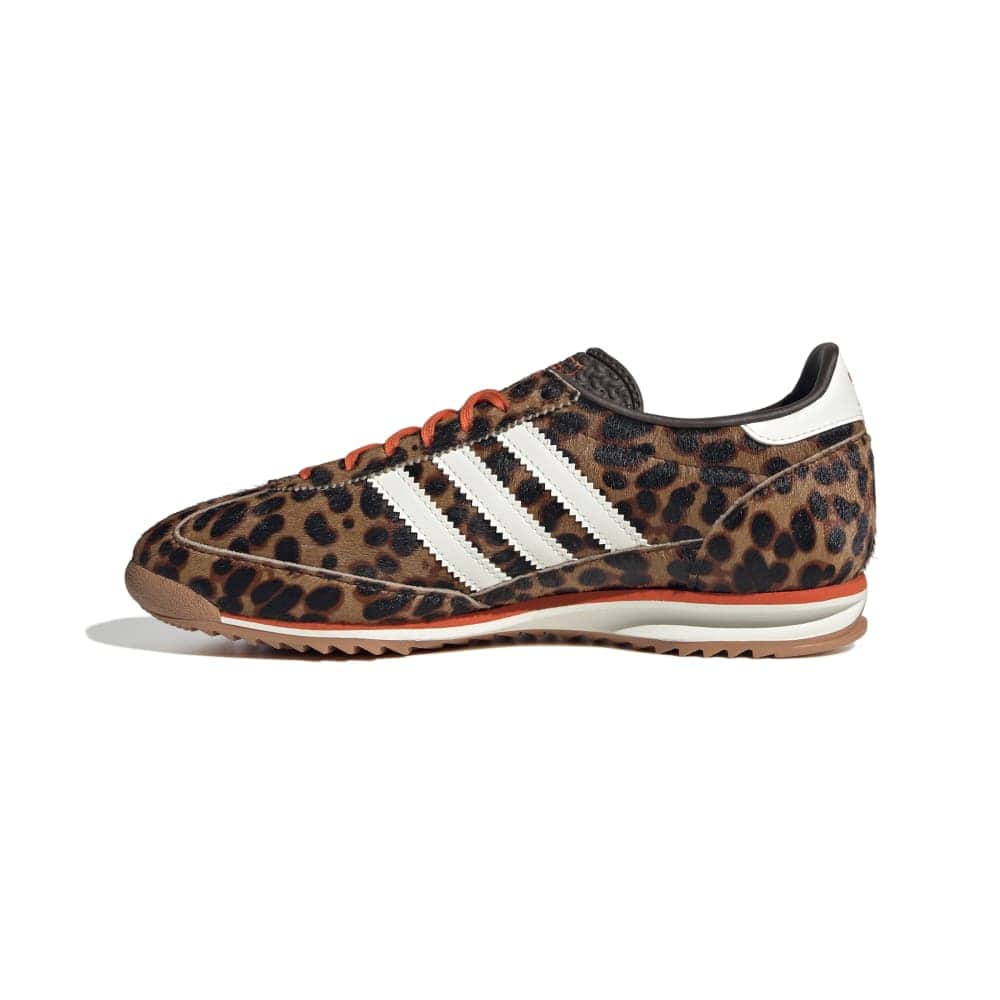 adidas Womens SL 72 - Dark Brown / Off White / Semi Impact Orange