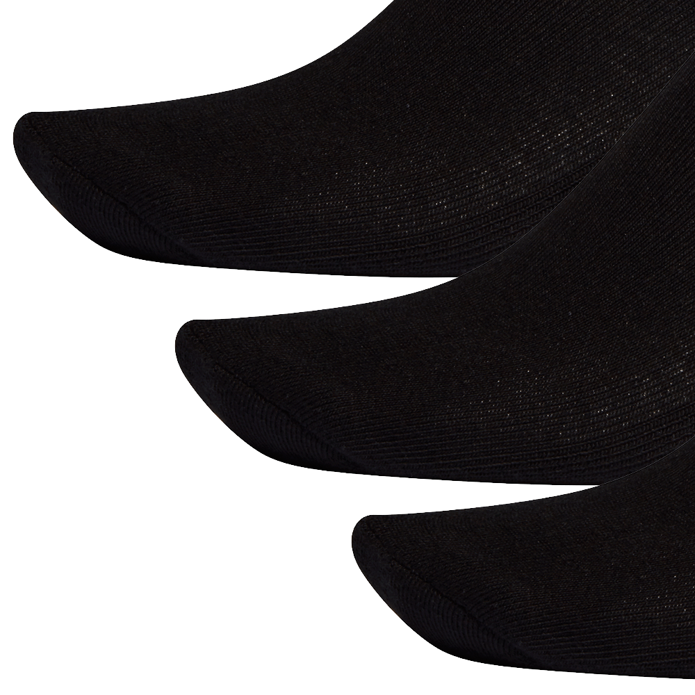 adidas Island Club Trefoil Ankle Sock 3 Pack - Black / White