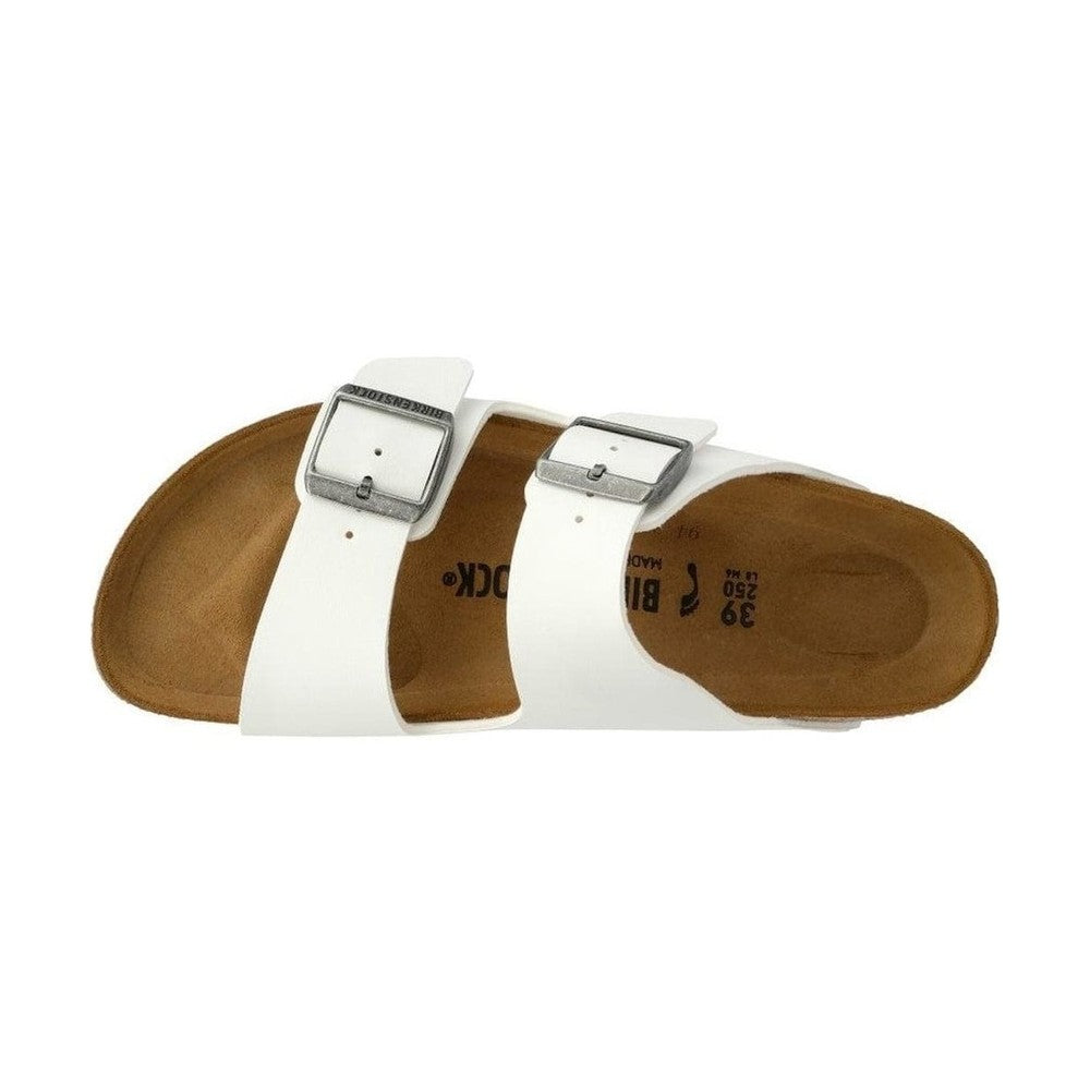 Birkenstock Arizona Birko-Flor Narrow - White