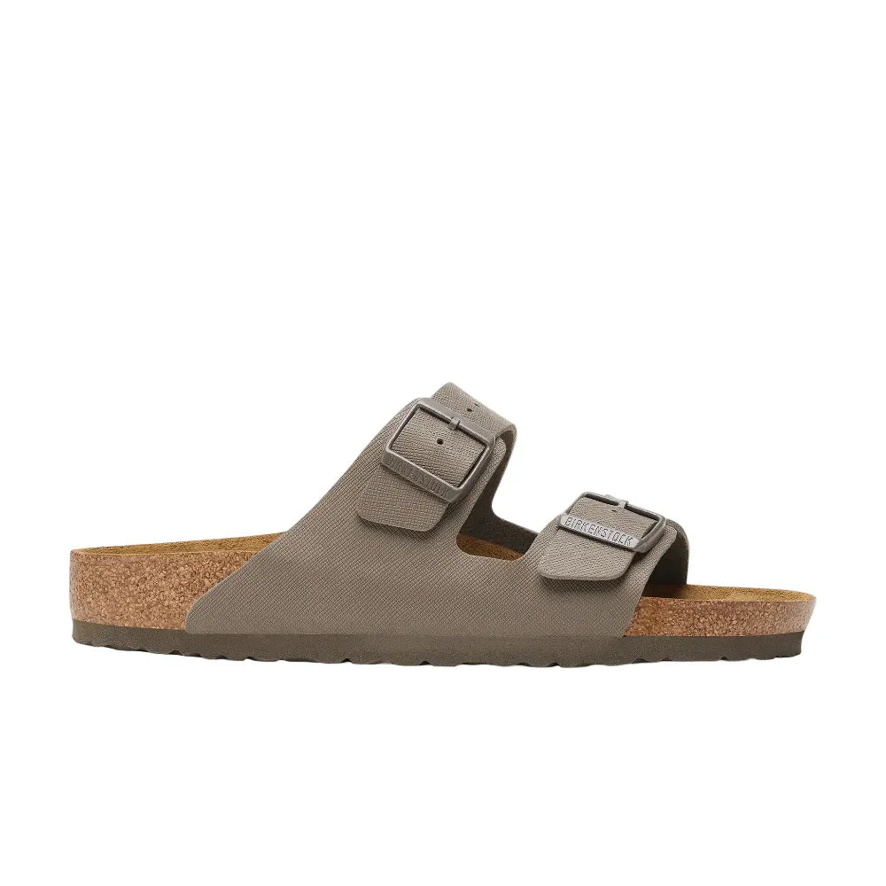 Birkenstock Arizona Birko-Flor Regular - Saffiano Concrete Gray
