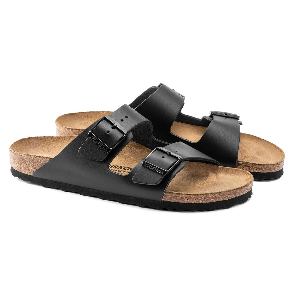 Birkenstock Arizona Smooth Grained Leather - Black