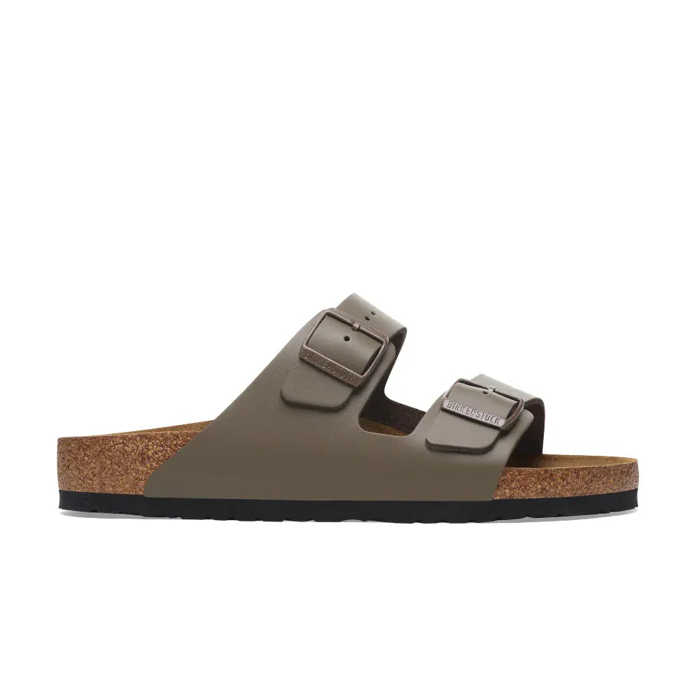Birkenstock Arizona Smooth Grained Leather - Concrete Grey