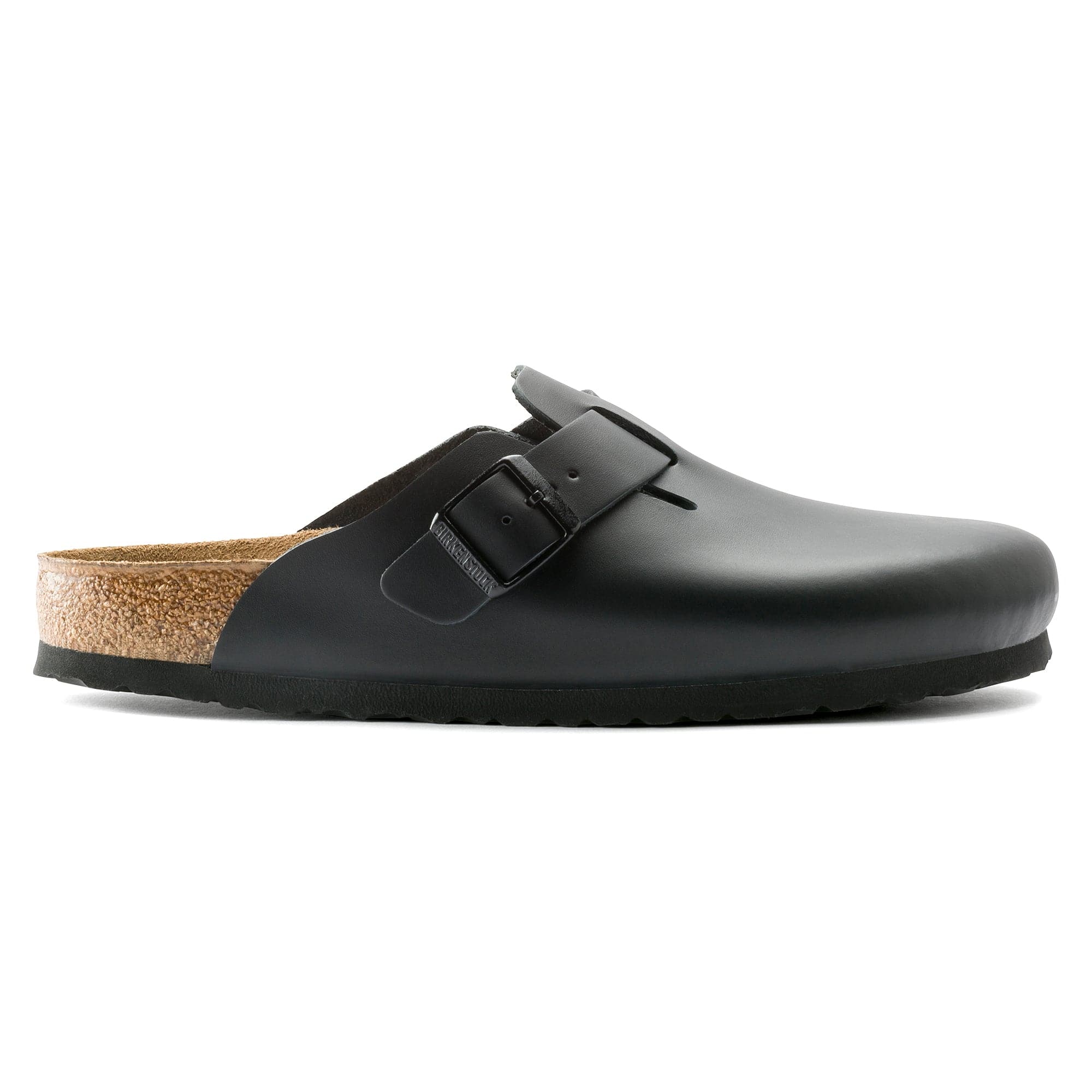 Birkenstock Boston Smooth Leather - Black
