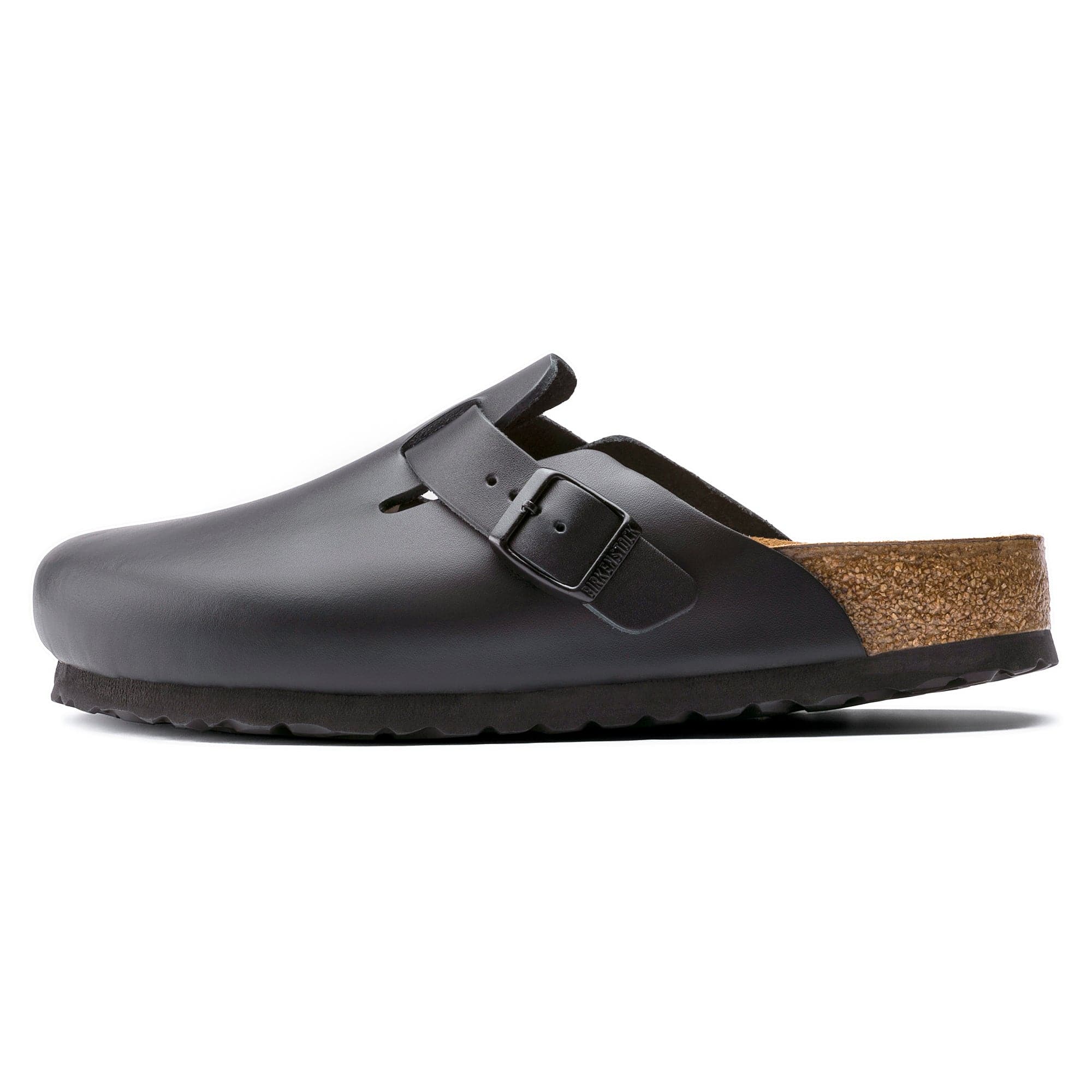 Birkenstock Boston Smooth Leather - Black