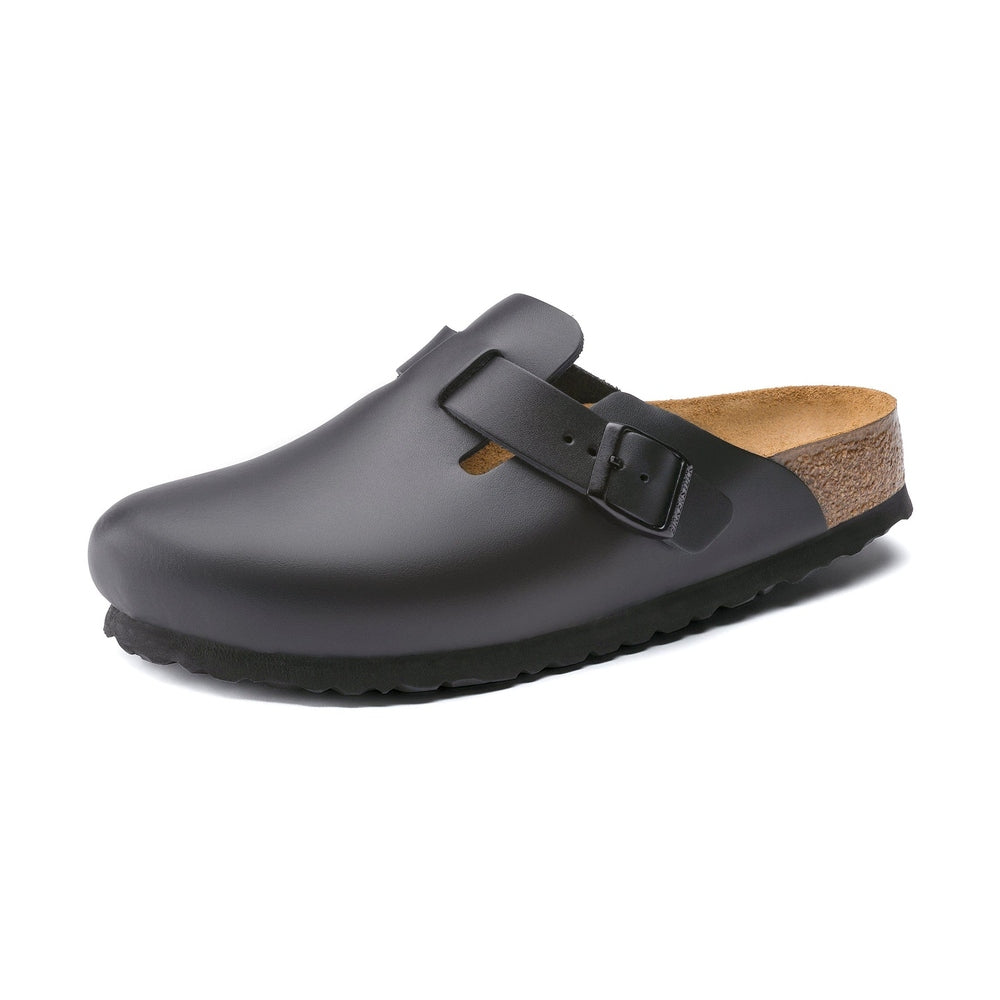 Birkenstock Boston Smooth Leather - Black
