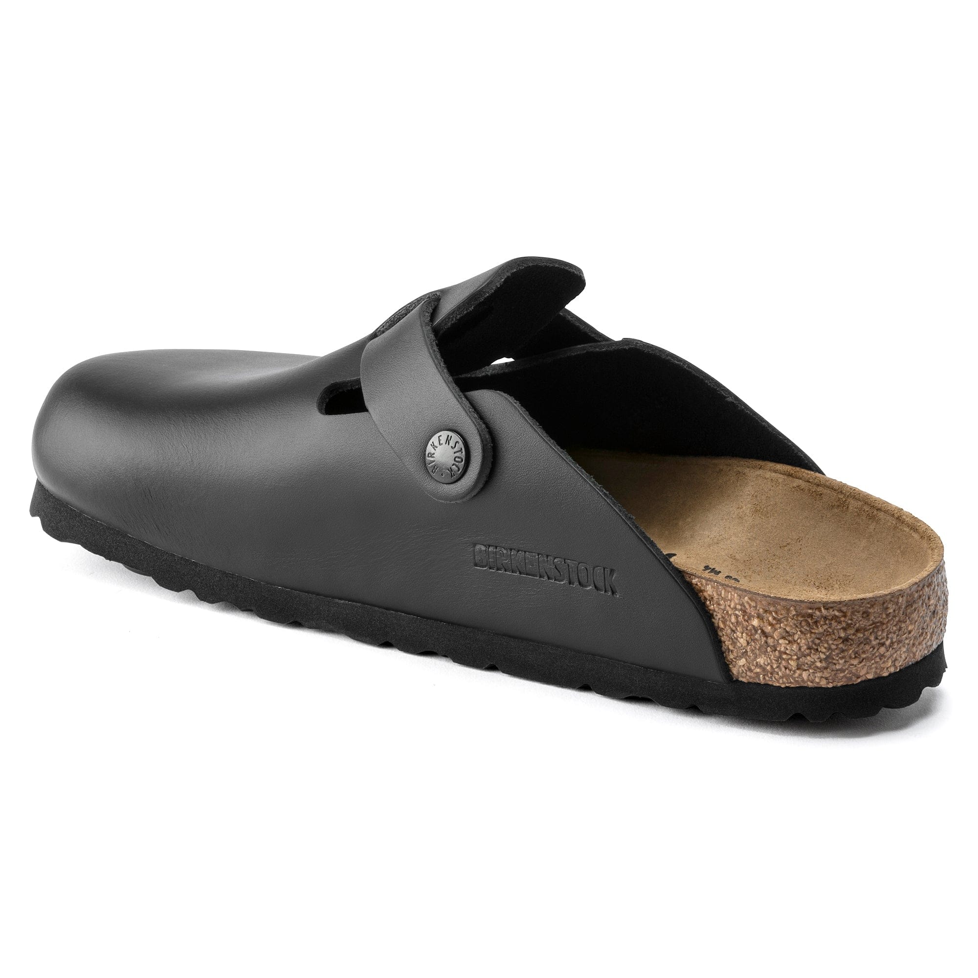 Birkenstock Boston Smooth Leather - Black