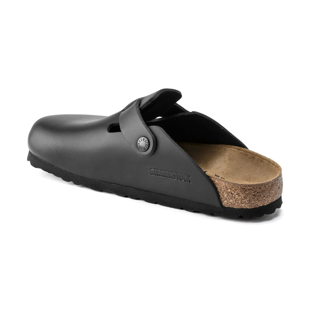 Birkenstock Boston Smooth Leather - Black