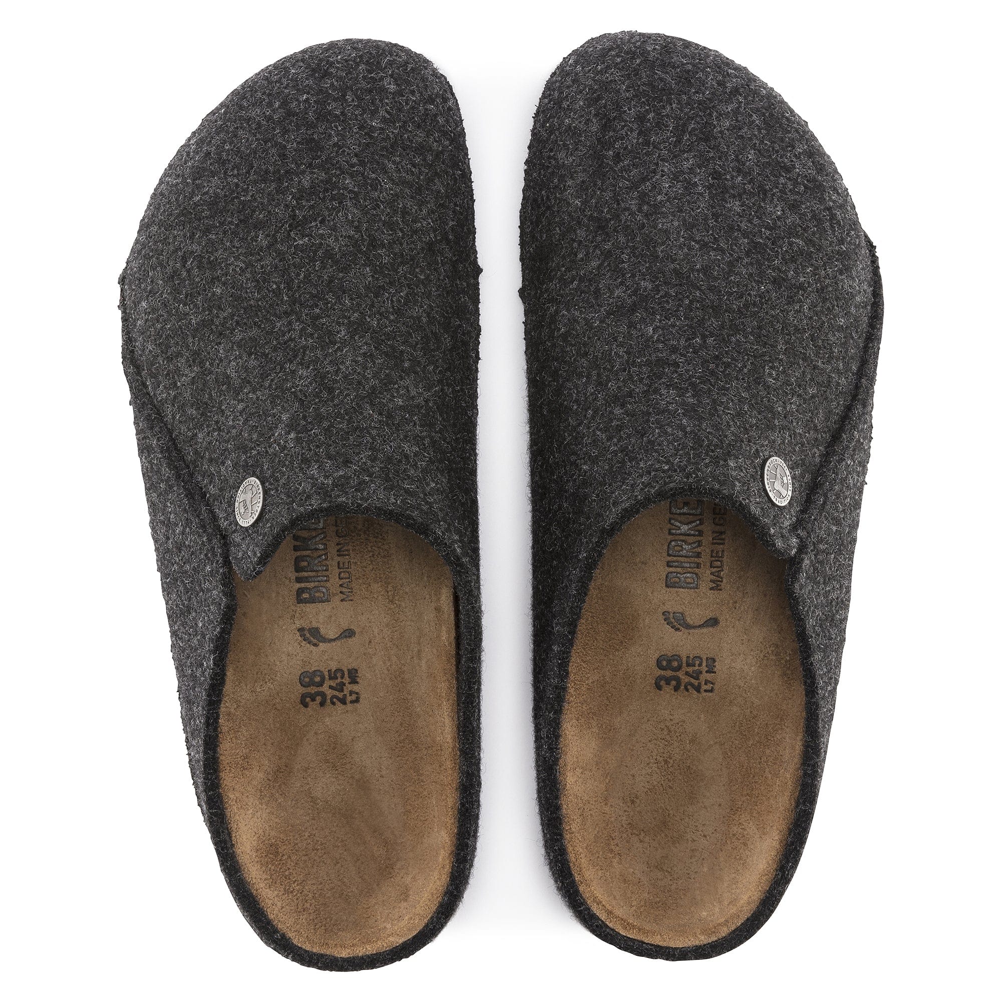 Birkenstock Zermatt Anthracite - Wool Felt