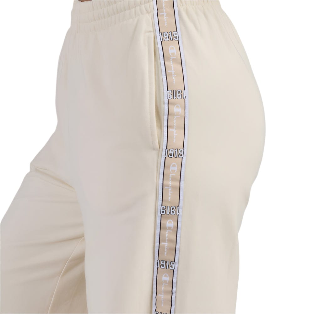 Champion Womens Lux Taping Wide Leg Pants - Natural