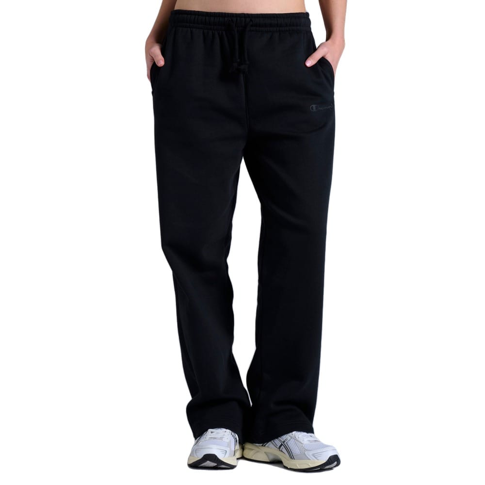 Champion Womens Tonal Wide Leg Track Pant - Black