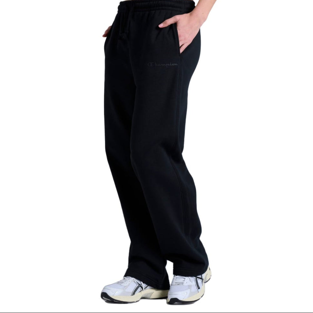 Champion Womens Tonal Wide Leg Track Pant - Black