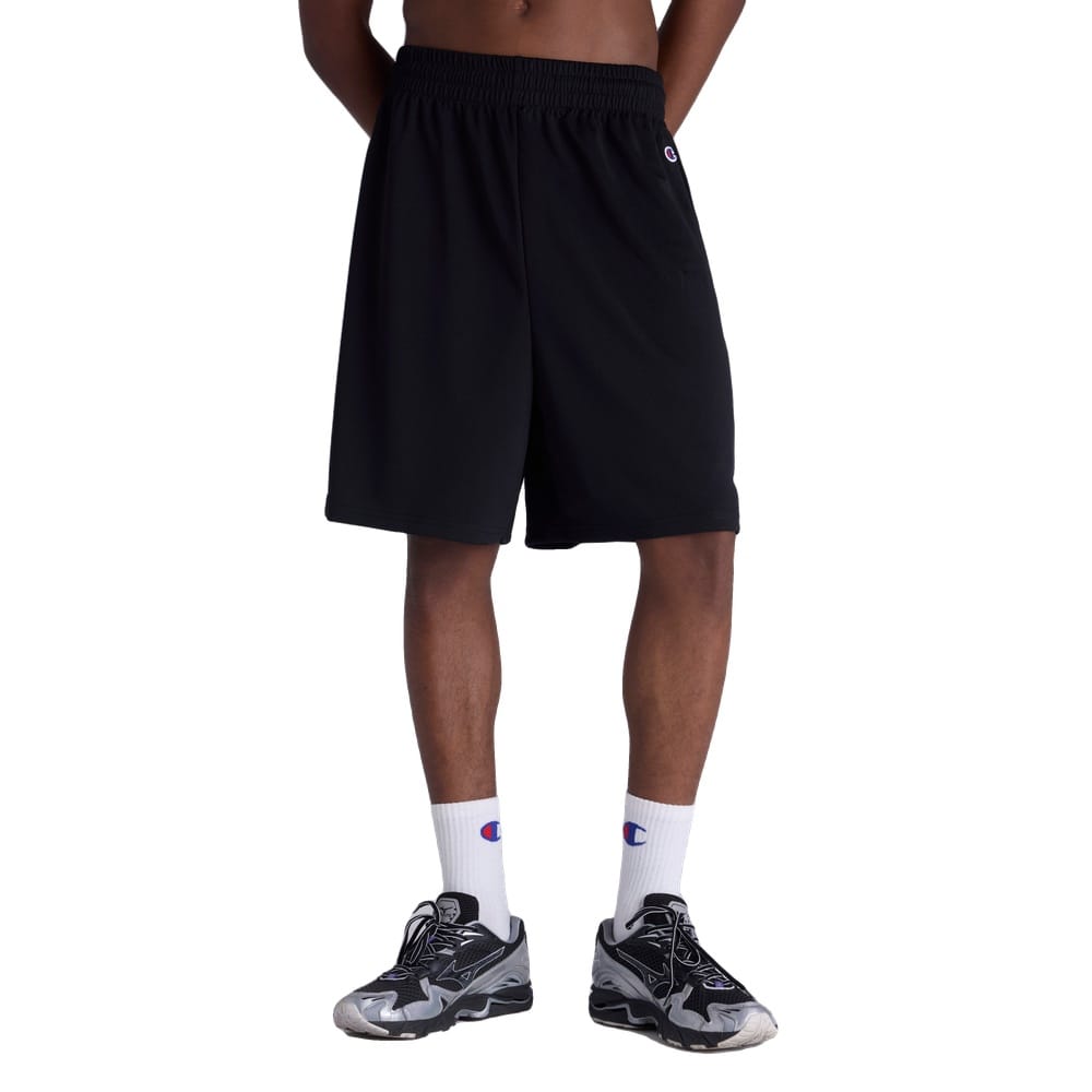 Champion Leg Mesh Basketball Short - Black