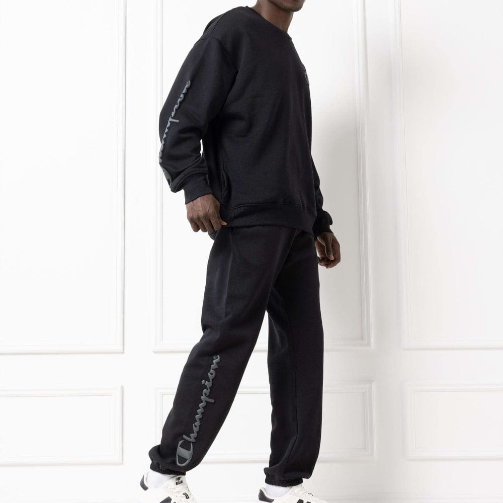 Champion Legacy Puff Script Pant - Black
