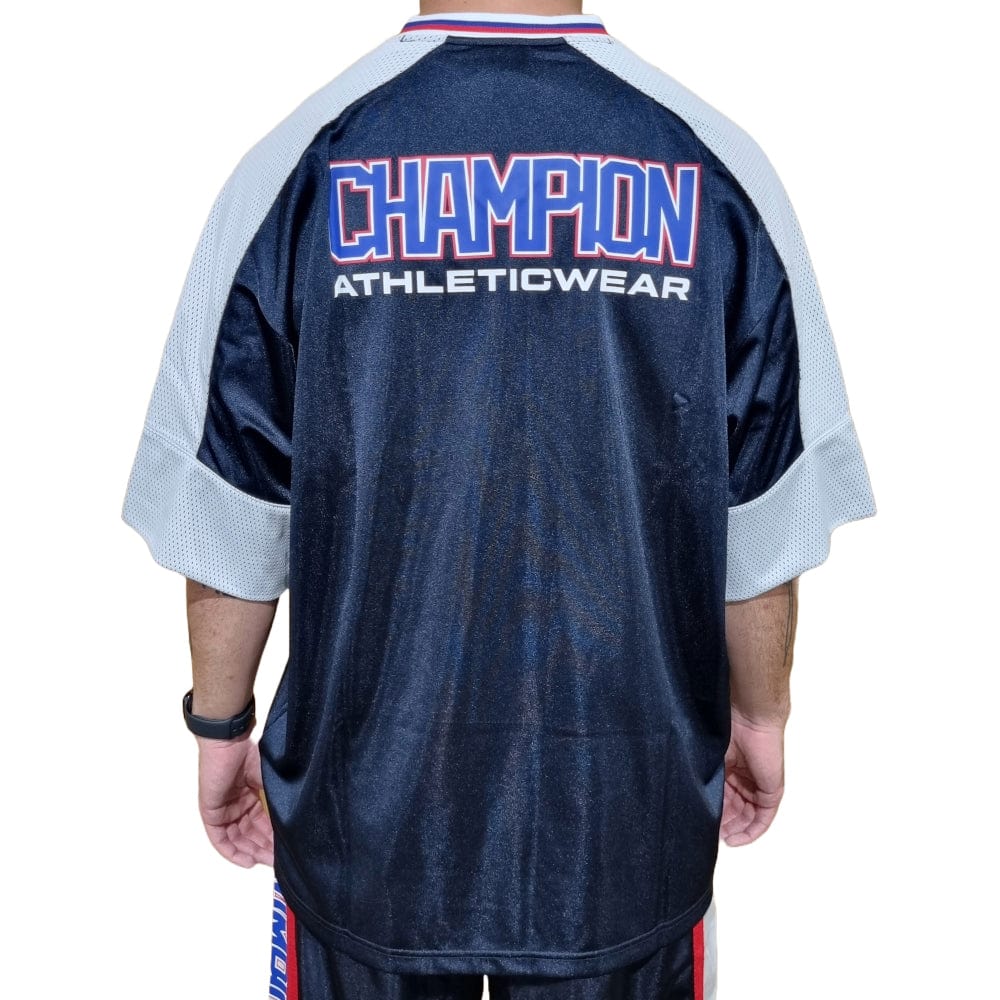 Champion EU Team USA Crew Tee - Navy Blue
