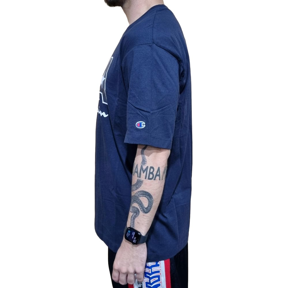 Champion Graphic Summer USA Tee - Navy