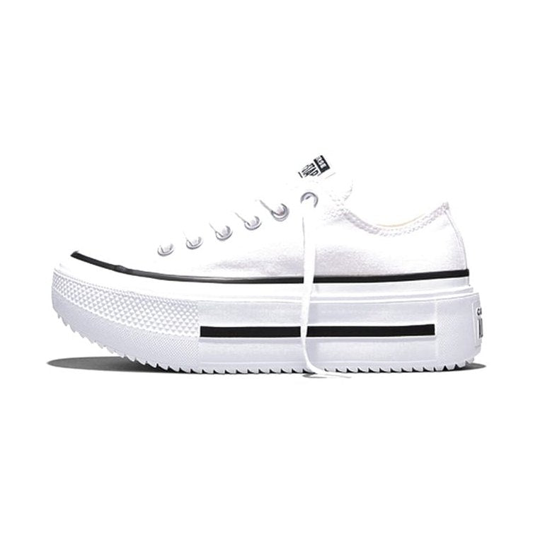 Converse Womens Chuck Taylor All Star Lift Double Stack Ox - Black / White