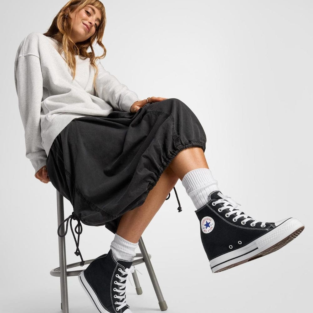 Converse Womens CT Wedge Hi - Black