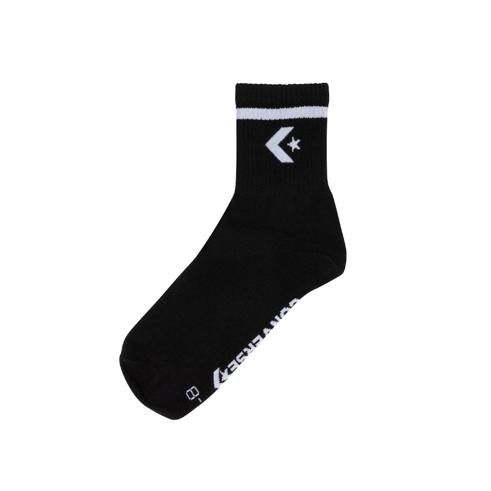 Converse Quarter Sock 3 Pack - Black / White
