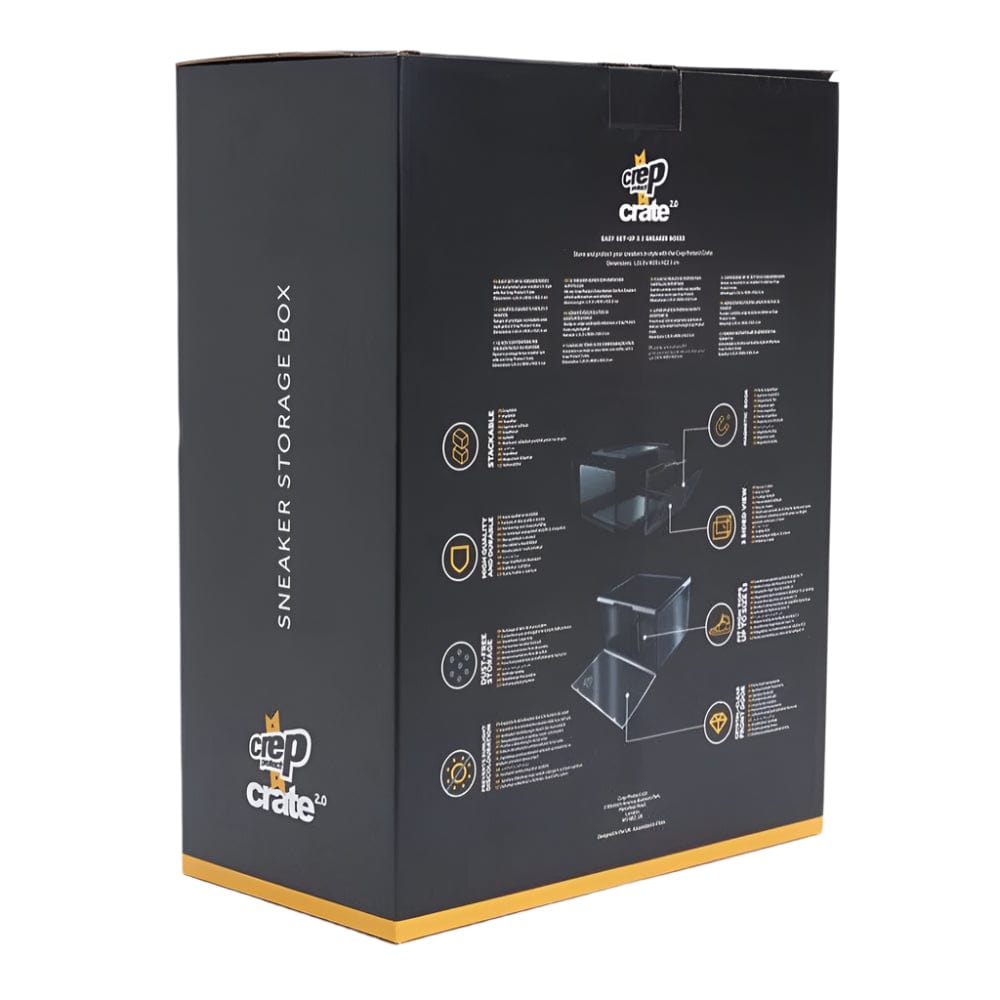 Crep Ultimate Sneaker Storage Crate 2pk