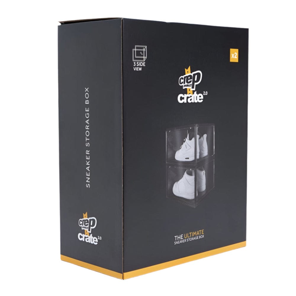 Crep Ultimate Sneaker Storage Crate 2pk