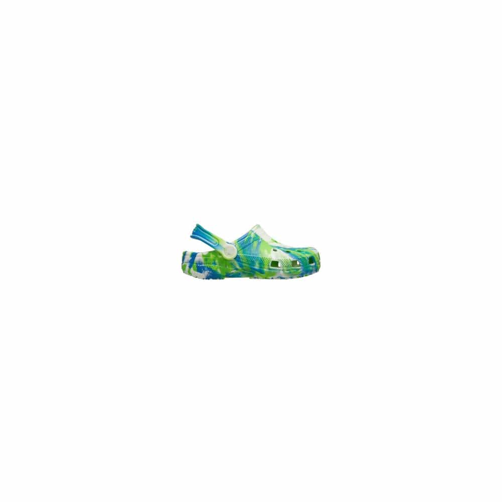 Crocs Infants Classic Glow Marbled Clog - Prep Blue / Multi