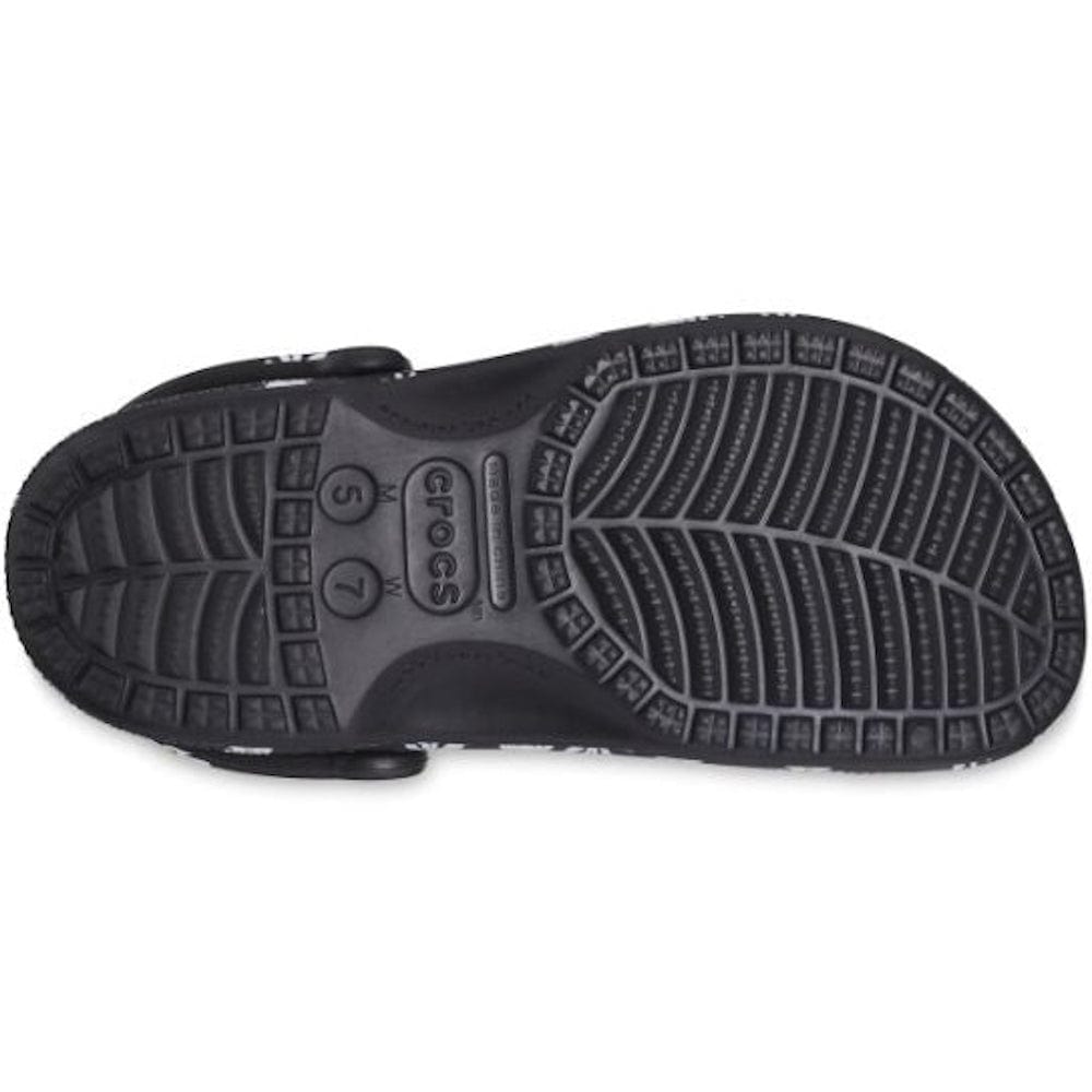 Crocs Baya Printed Clog - Black Daisy
