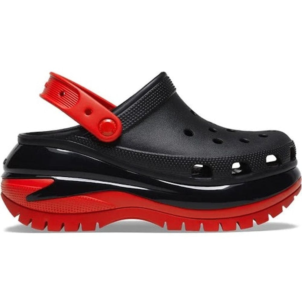 Crocs Mega Crush Clog - Black / Varsity Red