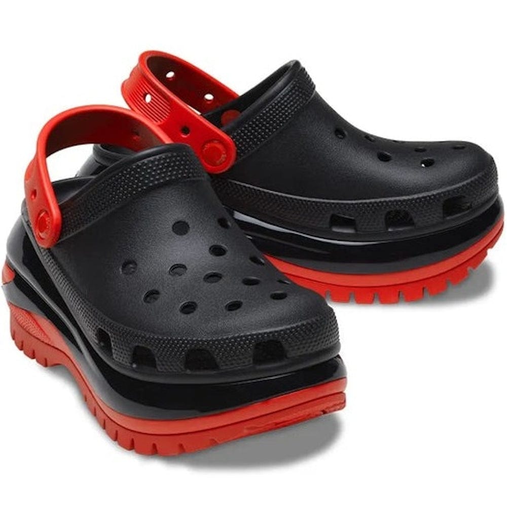 Crocs Mega Crush Clog - Black / Varsity Red