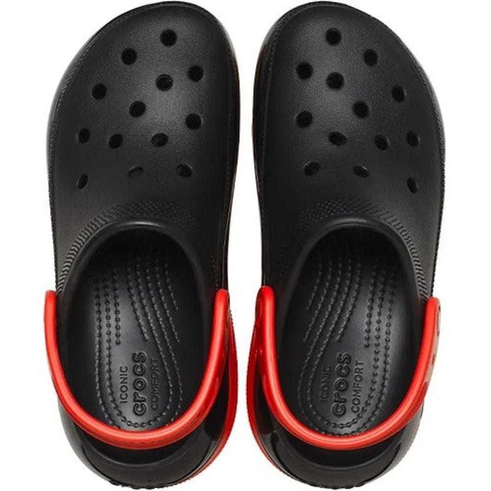 Crocs Mega Crush Clog - Black / Varsity Red