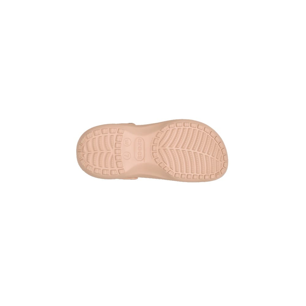 Crocs Womens Classic Platform Clog - Pink Caramel
