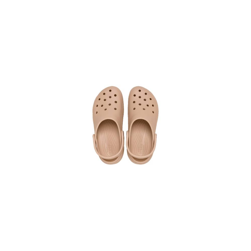 Crocs Womens Classic Platform Clog - Pink Caramel