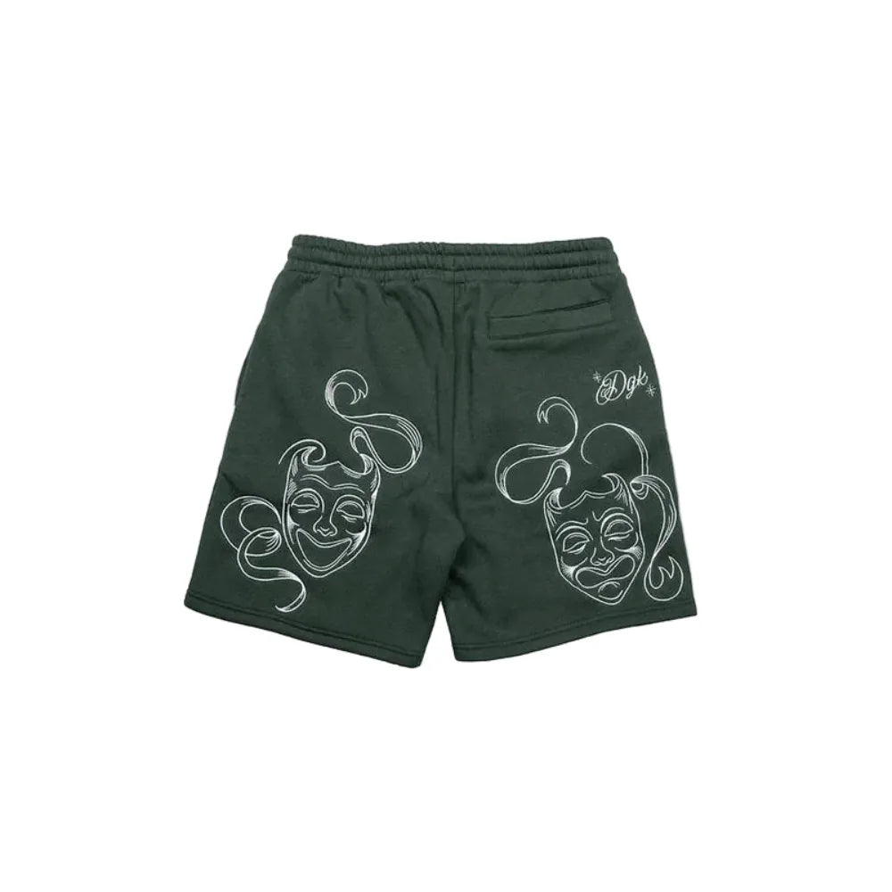 DGK Saints Shorts - Forest Green