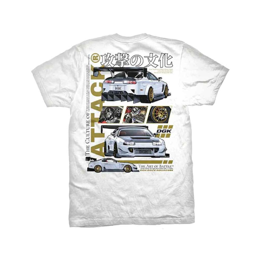 DGK Attack Tee - White