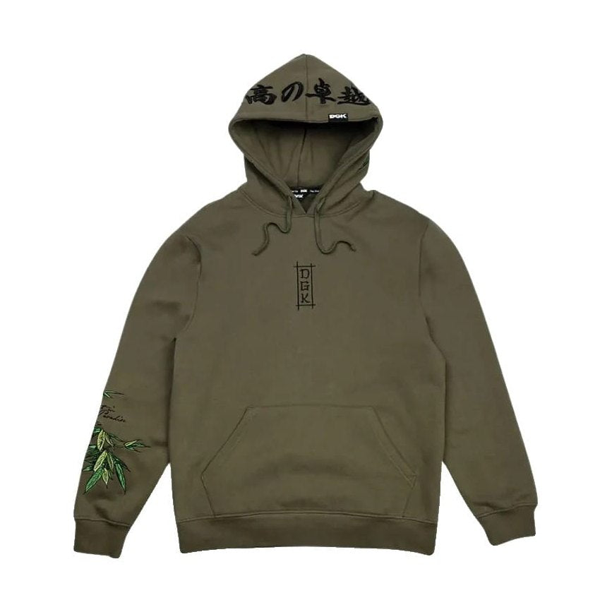 DGK Exist Hooded Fleece Hoodie - Olive