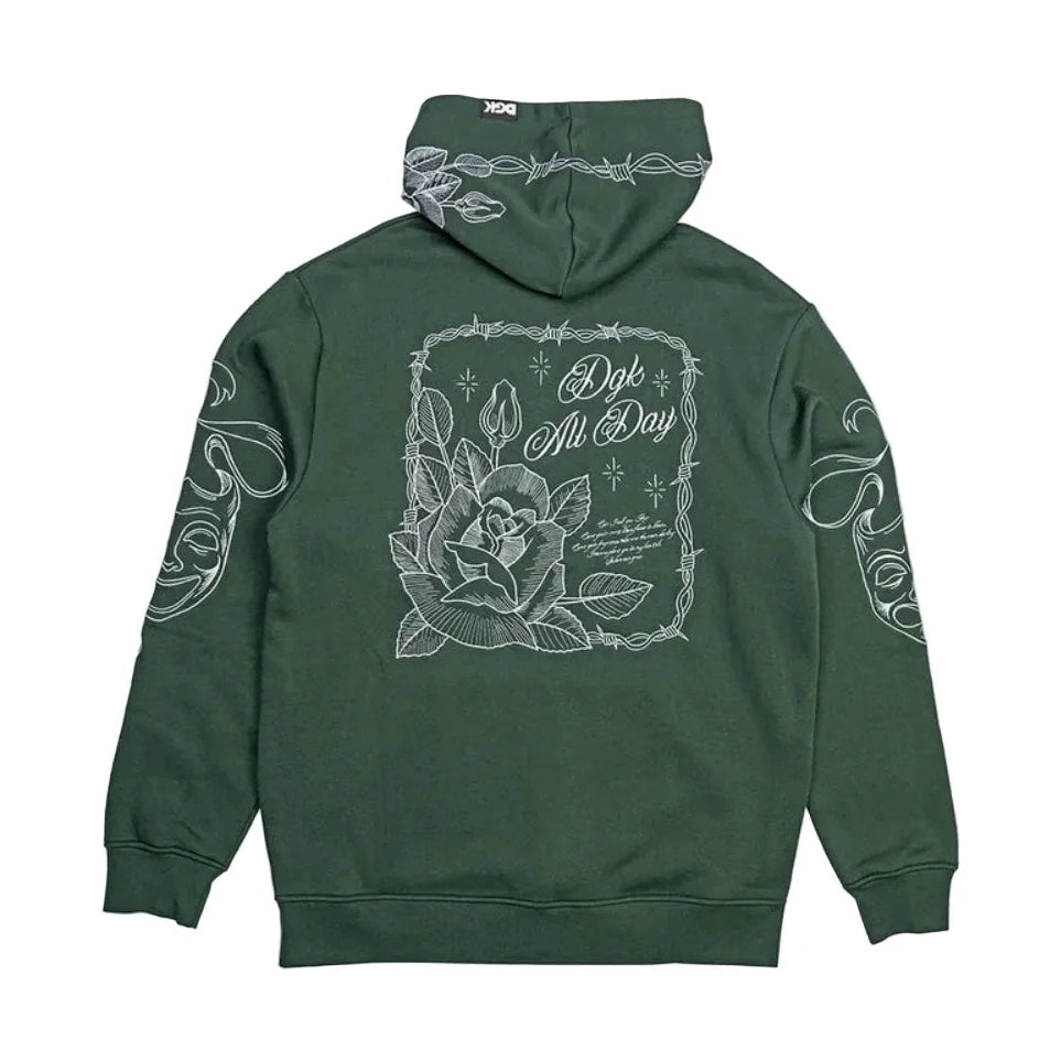 DGK Saints Hoodie - Forest Green