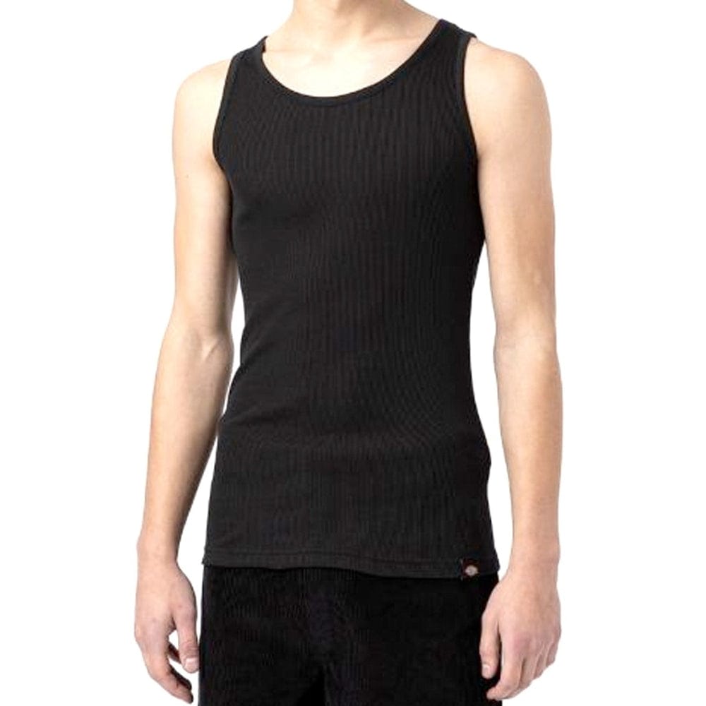 Dickies Basic Classic Rib Singlet - Black