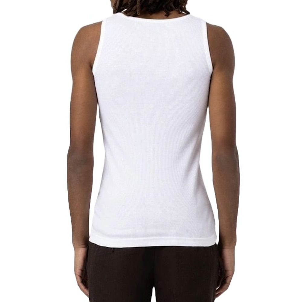 Dickies Basic Classic Rib Singlet - White