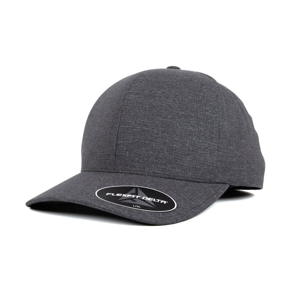 Flexfit Delta Stretch Fit Cap - Melange Charcoal