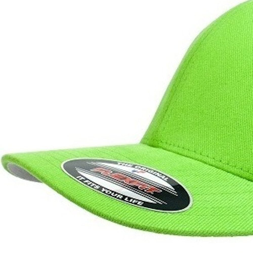Flexfit Worn By The World Fitted Cap - Fresh Green